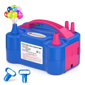 lot 10281 image: IDAODAN Electric Balloon Pump, Portable Electric Balloon Blower Machine Inflator Air Pump for Party Decorations