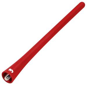 lot 10294 image: ONE250 7 inch Flexible Copper Core Antenna, Compatible with Jeep Wrangler JK JKU JL JLU Rubicon Sahara Gladiator (JL) JT Renegade Cherokee - Designed for Optimized FMAM Reception (Red)