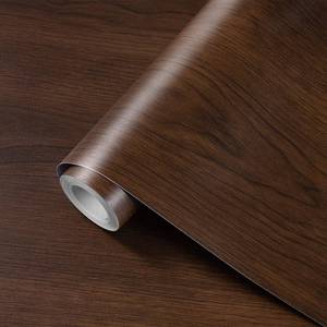 lot 10312 image: Wood Grain Contact Paper Self Adhesive Peel and Stick Wallpaper for Cabinet