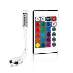 lot 10326 image: Taoellen 24 Key IR Wireless Remote Control, RGB LED Strip Controller