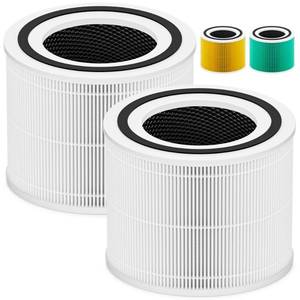 lot 11709 image: 2 Pack 240 Replacement Filter Compatible with Puro Air 240 Air Purifier