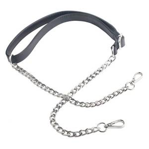 lot 12135 image: BEAULEGAN Purse Chain Strap, BlackSilver, 55 Inches