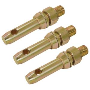 lot 12167 image: Hitch pin S07020800 Cat 1 Draw Pin Accessories for Tractors, 3 Point Hitch Parts,5-12-Inch, 3 Pack