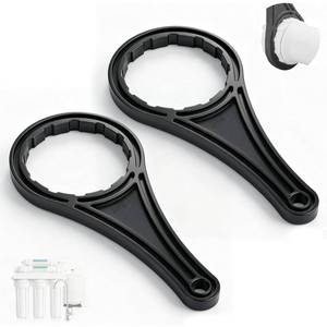 lot 12170 image: Water Filter Housing Wrench for APEC RO Membrane Housing, 2 Pack, Black