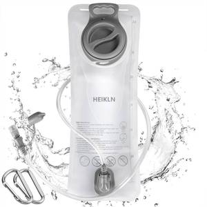 lot 12193 image: HEIKLN Hydration Bladder 1.5L-2L-2.5L-3L,Leak Proof Water Reservoir, BPA Free Military Water Storage Bladder Bag Hydration Pack Replacement Easy Clean for Bicycling Hiking Camping Hunting Running