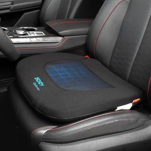 lot 19280 image: Sojoy iGelComfort Gel Car Seat Cushion for Long Time Sitting Portable Bleacher Stadium Seat Cushion with Strap Memory Foam Cushion for Office,Car,Stadium