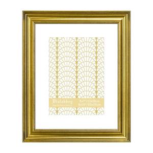 lot 20016 image: VIOLABBEY 8x10 Picture Frame Gold, Wall Photo Frames with Mat