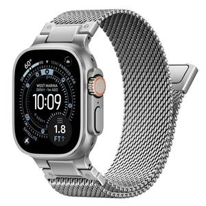 lot 20048 image: Milanese Loop for Apple Watch Ultra 32 Band 49mm 46mm 45mm 44mm 42mm Men