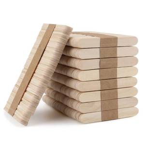 lot 20441 image: WISYOK 450Pcs 2.5 inch Craft Sticks, Birtch Wood, Mini