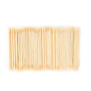 lot 20470 image: HOPELF Bamboo Toothpicks for Teeth Cleaning, Appetizer, Olive, Barbecue, Fruit, Double-Points Wooden Toothpick.2400 Count