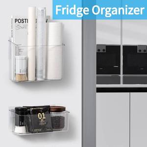 lot 1013 image: Adhesive Mount Storage Organizer Container Bin for Cabinet Door, 2-Pack