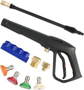 lot 1031 image: Pressure Washer Gun 2320 PSI W.P.5000 PSI B.P., M22-1415mm Fitting