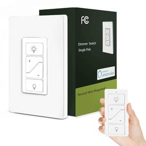 lot 1040 image: Dimmer Switch Wireless Remote, Single-Pole Smart Light Switch, 2.4G5G Alexa