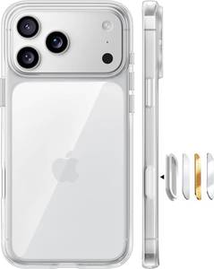 lot 1045 image: TORRAS Shockproof Case for iPhone 17 Pro Max Clear, Anti-Yellowing
