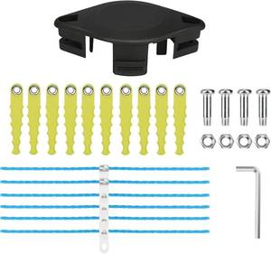 lot 1048 image: THTEN ACFHRL2 Trimmer Blade Head Kit for Ryobi 18V24V40V RY40210, 6PK