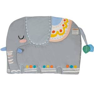 lot 1375 image: Baby Play Gym Tummy Time Mat - Elephant Activity Mat, 6 Detachable Toys