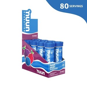 lot 1396 image: Nuun Sport Electrolyte Tablets Hydration Tri-Berry, 8-10 Count Tubes