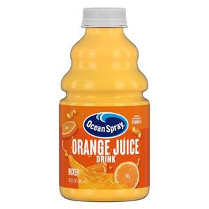 lot 1439 image: 2 pack Ocean Spray  Orange Juice Drink, 32 oz Bottle