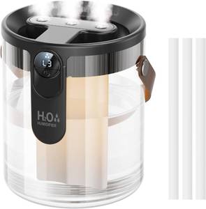 lot 1507 image: DIGIX Small Portable Humidifier 1.4L Top Fill Cool Mist 3 Modes, Auto Shutoff