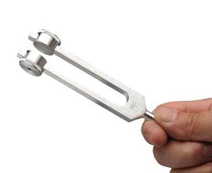 lot 1683 image: ADC 256Hz Medical Grade Tuning Fork with Fixed Weights, Aluminum Alloy