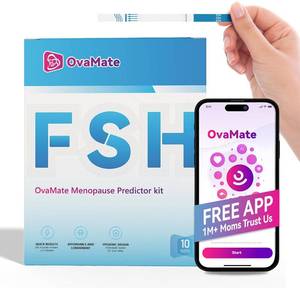 lot 1704 image: FSH Test Strips for Women - 10 Count, OvaMate App Compatible