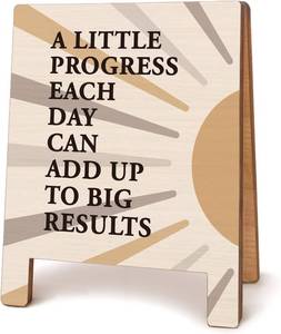 lot 1705 image: Mimi Sign Inspirational Decor, Boho Sunshine Sign, Motivational Wooden Plaque