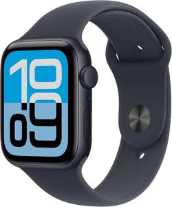 lot 712 image: Apple Watch SE 3 GPS 44mm Midnight Aluminum Case &amp Sport Band (ML) Was Factory Sealed