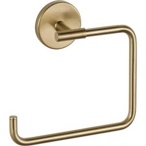 lot 18707 image: Delta Trinsic Towel Ring Champagne Bronze 759460-CZ