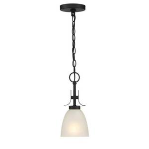 lot 18724 image: Minka-Lavery Kaitlen 1 Light Convertible Pendant 4881-66A