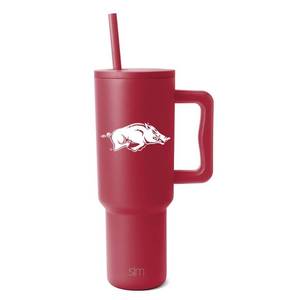 lot 18727 image: NCAA Arkansas Razorbacks Simple Modern Trek Tumbler 40oz