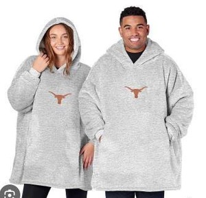 lot 18733 image: Texas Longhorns Logo Hoodler Sweatshirt, One Size