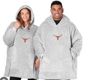 lot 18734 image: Texas Longhorns Logo Hoodler Sweatshirt, One Size