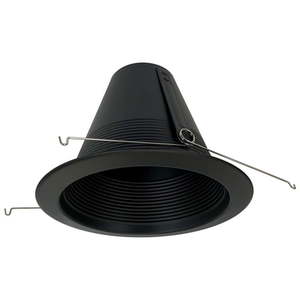 lot 18740 image: Nora Lighting NTM-713 6in Air Tight Aluminum Baffle Reflector, 16 Pack