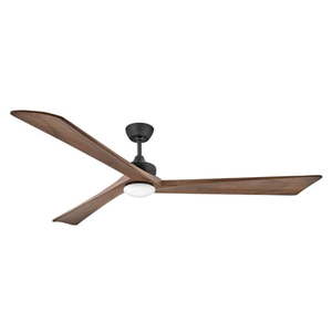 lot 18744 image: Hinkley Lighting Sculpt 80 Inch Ceiling Fan with LED Light, (Incomplete)