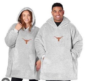 lot 18753 image: Texas Longhorns Logo Hoodler Sweatshirt, One Size