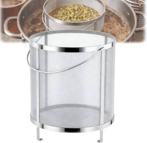 lot 12760 image: Hop Filter 300 Micron 304 Stainless Steel Mesh 13.8in x 13.8in for Homebrew