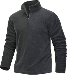 lot 12900 image: TACVASEN Mens Quarter Zip Sweatshirt Long Sleeve Thermal Fleece Pullover 3XL