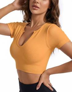 lot 12914 image: Hybrid & Company Womens Support Sports Bra Bralette, Stretch Fabric Large