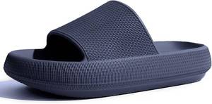 lot 12920 image: Cloud Slides Pillow Slides Slip-Resistant Cushioned Slippers IndoorOutdoor size