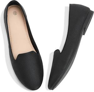 lot 12933 image: Ballet Flats for Women - Dressy Casual Slip-On Loafers size 7