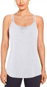 lot 13024 image: BLEVONH Womens Workout Tank Tops Racerback Loose Fit Yoga Sleeveless Tank Mediu