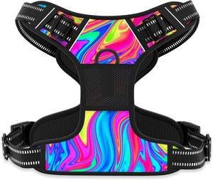 lot 13034 image: Rnivvi No-Pull Dog Harness, Reflective XS Vest with Easy Control Handle