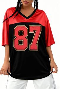 lot 13038 image: FAYALEQ Soccer Shirt 2026 Women USA Jersey Game Day T-Shirt V-Neck Tee XL