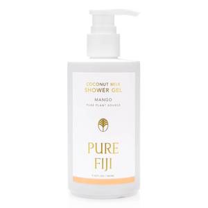 lot 13158 image: PURE FIJI Coconut Milk Shower Gel, Mango (9.47 Fl. Oz 280ml)