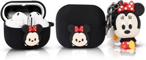 lot 13254 image: Case for Samsung Galaxy Buds 3 & Buds 3 Pro, Cartoon Skin, Carabiner