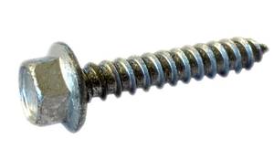 lot 13265 image: Small Parts 14x2.5 Hex Flange Lag Screw Galvanized (25 Pack)