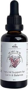 lot 13289 image: Heart Heal Natural Calm & Balance Drops with Holy Basil, Rose & Hawthorn