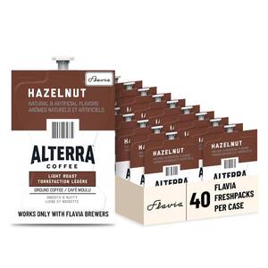 lot 13319 image: Flavia Alterra Hazelnut Coffee Freshpacks   Light Roast, Case of 40