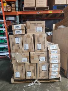 lot 18798 image: Pallet Lot of Lithonia Lighting Prelude XL LED Cross Tees and Light Housing
