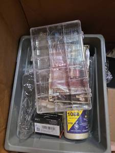 lot 18831 image: Pallet Lot Including School Supplies, Carrier Cases, Kids Play Table, and More